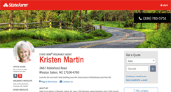 Desktop Screenshot of kristengmartin.com